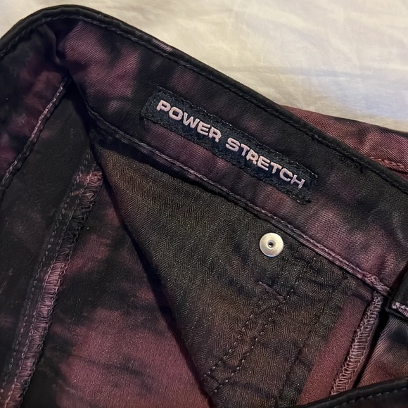 David Kahn Tie Dyed Skinny Jeans - Picture 6 of 7